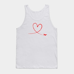 Love To Fly (Red) Tank Top